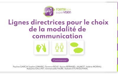 Nouveau ! Guide gratuit pour le choix de la modalité de communication